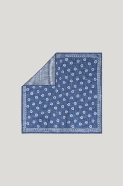 PASCAL POCKET SQUARE OS BLUE