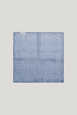 PASCAL POCKET SQUARE OS BLUE