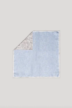 REGIS POCKET SQUARE OS BLUE